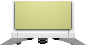 Color LaserJet Cosmic Green 2100 sheet High Capacity Paper Tray/Stand (65A34A)