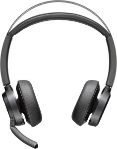 Headset Voyager Focus 2 - Stereo - Bluetooth/USB-C - USB-C/A Adapter + Charging Stand