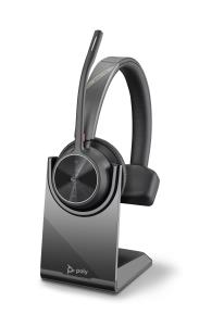 Headset Voyager 4310 Uc Microsoft - Mono - USB-a Bluetooth With Charge Stand