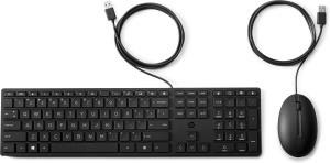 Wired Desktop 320MK Keyboard and Mouse - Qwerty UK