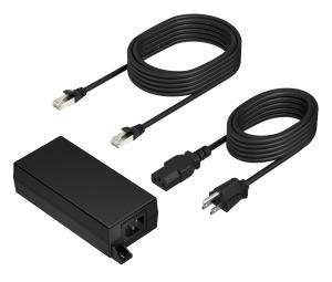 POLY PoE++ 65W 2.5G Adapter With 3.66m CAT6A Cable And Power Cord - UK
