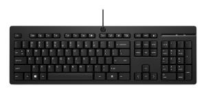 Wired Keyboard 125 - Black - Qwertzu German