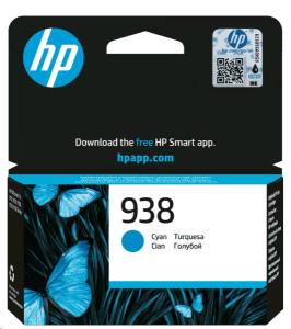 Ink Cartridge - No 938 - 800 Pages - Cyan