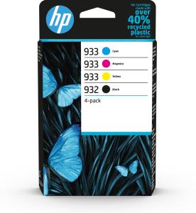 Ink Cartridge - No 932/933 - CMYK- 4 Pack