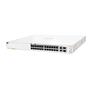 Aruba Instant On 1960 24G 2XGT 2SFP+ Switch, 24 RJ-45 10/100/1000 ports, 2 SFP+ 10GbE ports, 2 10GBASE-T ports - 5 Pack