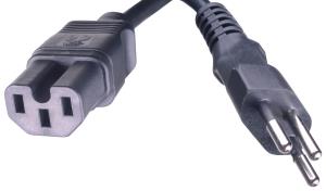 Power Cord 2.5M C15 to SEV 6534-2 TYP12
