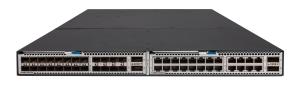FlexFabric 5940 48SFP+ 6QSFP28 Switch, 48 fixed 1000/10000 SFP+ ports