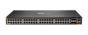 Aruba 6300F 48-port 1GbE Class 4 PoE and 4-port SFP56 Switch