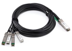 BladeSystem c-Class QSFP+ to 4x10G SFP+ 15m Active Optical Cable