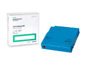 HPE LTO-9 Ultrium 45TB RW Non Custom Labeled Library Pack 20 Data Cartridges with Cases