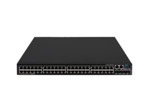 FlexNetwork 5140 48G PoE+ 4SFP+ 1-slot HI Switch, 48 RJ-45 autosensing 10/100/1000 PoE+ ports