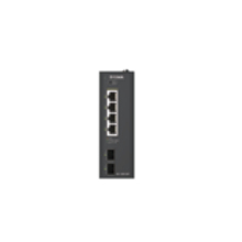 Industrial Switch Dis-100g-06p  6 Port Gigabit Poe 4x Rj45 + 2x Sfp