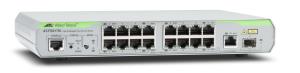 Allied 16 Port Managed Standalone 10/100 Switch  1 Combo Sfp Uplink Port. Single Ac Power Supply