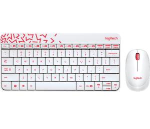 MK240 NANO WIRELESS KEYB./MOUSE WHITE/VIVID RED HEB-2.4GHZ-EMEA