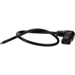 Mains Cable Angle C13-open 0.5m (5506-242)
