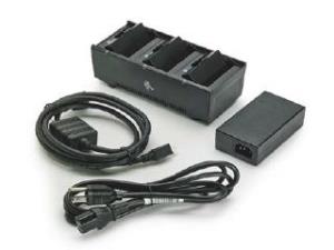 Battery Charging Station 3 Slot With Uk Power Supply Cord For Zq300 Series