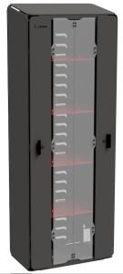 X-LARGE 5 SHELF INTELL CABINET EMEA ASSEMBLED W/PDU KEY B.LOCK