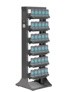 Cs-rac-30-e-00 Industrial Shelving / Rack Single Sided 30 Position Open Excluding Power Protection Unit