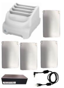 Tc21/tc26 Healthcare Bundle Includes Healthcare White 4-slot Battery Charger And Batteries