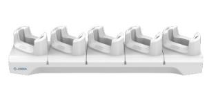 HC2X/HC5X HC WHITE 5SLOT CHARGE ONLY CRADLE COMP. W/HAND STRAP