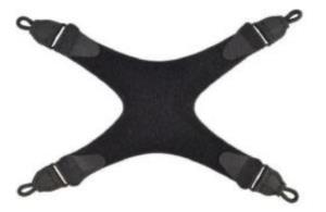 Wt6x Spare Velcro Strap For Wrist Mount Large Heavy Duty