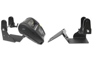 Printer Mount With Media Roller And Battery Eliminator Mounting Plate For Zebra Zq630
