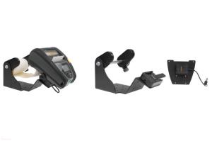 Printer Mount With Media Roller And Quick Release Power Dock For Zq630/qln420