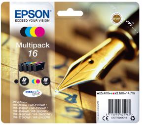 Ink Cartridge - 16 Durabrite Ultra - 14.7ml - Black / Yellow / Cyan / Magenta