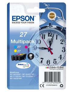 Ink Cartridge - 27 Alarm Clock - 3.6ml - Yellow/ Cyan / Magenta