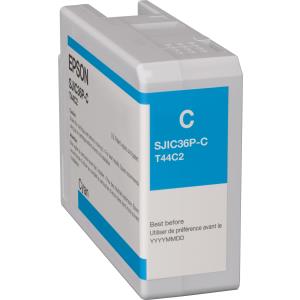 Ink Cartridge - Sjic36p-c - 80ml - Cyan