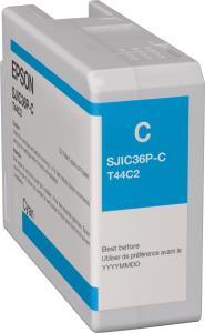 Ink Cartridge - Sjic36p-c - 80ml - Cyan