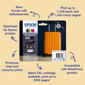 Ink Cartridge - 405xxl - 37.2ml - Black