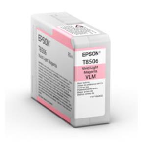 Ink Cartridge - T8506 Ultrachrome - 80ml - Light Magenta (c13t85060n)
