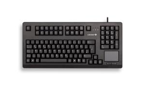 Corded Compact G80-11900 - Keyboard with Touchpad - USB - Black - Qwertzu German