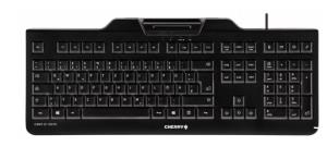 Corded KC 1000 SC Security Keyboard - with Integrated Smart Card Terminal - USB - Black - Azerty Belgian