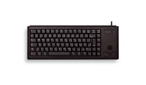 Corded G84-4400 Compact Ultraflat - Keyboard with Trackball - Ps/2 - Black - Azerty French