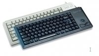 G84-4400 Compact Desktop Ultraflat - Keyboard with Trackball - Corded USB - Black - Qwerty US