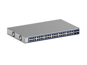 GS748Tv6 - Gigabit Ethernet Smart Switch 48-Port With 2 Copper/SFP Combo Ports and 2 Dedicated SFP Ports