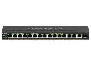 Managed Easy Smart Essentials Switch PoE+ GS316EP 16-Port GbE (180W) with 1 SFP Port