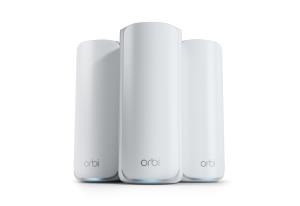 Orbi RBE773 Tri-band Wi-Fi 7 Mesh System (1x Router + 2x Satellite) White
