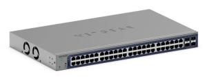 Managed Smart Switch PoE+/ PoE++ GS752TXPv3 48-Port GbE with optional Remote/Cloud Management and 4 SFP+ Ports (640W)