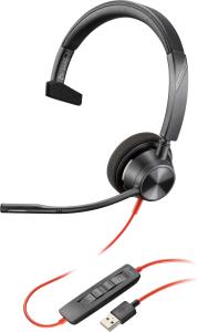 Headset Blackwire 5210 - Monaural  - USB-a / 3.5mm