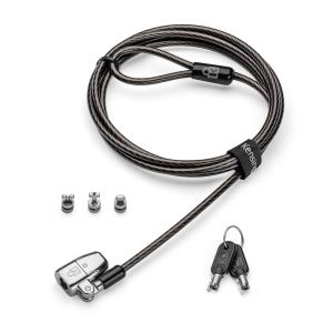 ClickSafe 2.0 3-in-1 Keyed Laptop Lock - Single Keyed