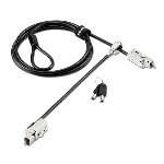 Universal 3-in-1 2.0 Keyed Laptop Lock - Twin Lockheads - Keyed Different