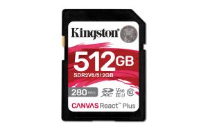 Sdxc Card - Canvas React Plus - 512GB - Uhs-ll U3 V60