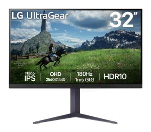 Gaming Monitor - Ultragear 32GS85Q-B - 32in - 2560x1440 (QHD) - Nano IPS 1ms 16:9