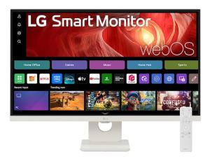 Smart USB-c Monitor - 27u731sa-w - 32in - 3840 X 2160 (4k Uhd) - 5ms - IPS 16:9 - White