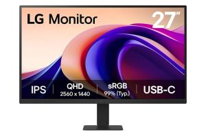 Gaming USB-c Desktop Monitor - 27u631a-b - 27in - Qhd 2560x1440 - 5ms - IPS 16:9 - Black
