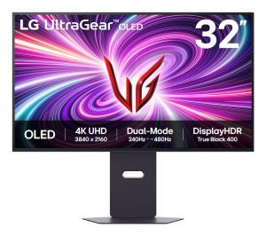Desktop Monitor - 32gx870a-b - 32in - 3840 X 2160 (4k Uhd) - Oled 16:9 - Black
