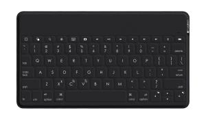 Keys-to-go Ultra-portable Bluetooth Keyboard For iPad/iPhone - Black Qwerty Pan - Nordic
